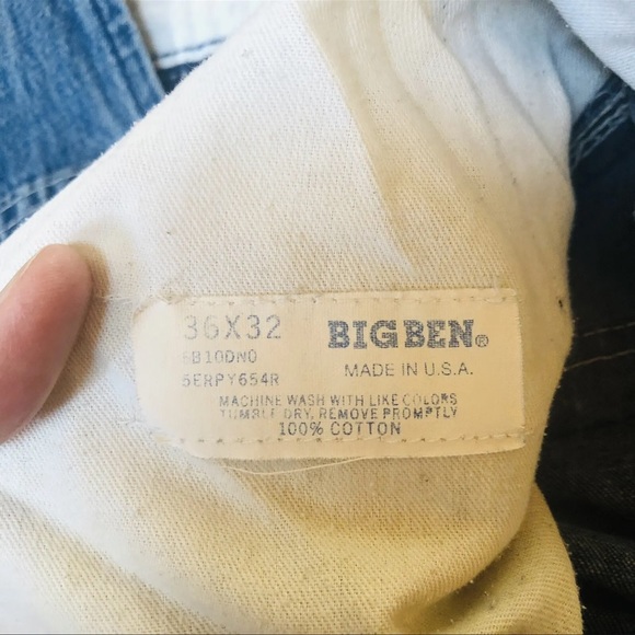 Mens overalls bibs size 36x32 - Picture 3 of 3